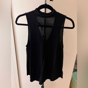 Express Black Cut-Out Blouse